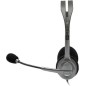 Logitech Stereo H111 Kablet Høretelefoner Sort
